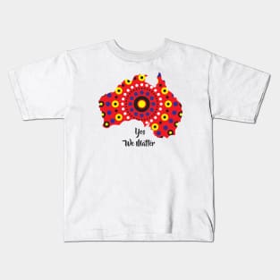 Australian aboriginal art design Kids T-Shirt